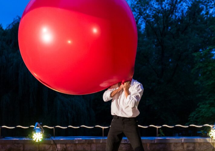 Riesenballon-Ballonshow