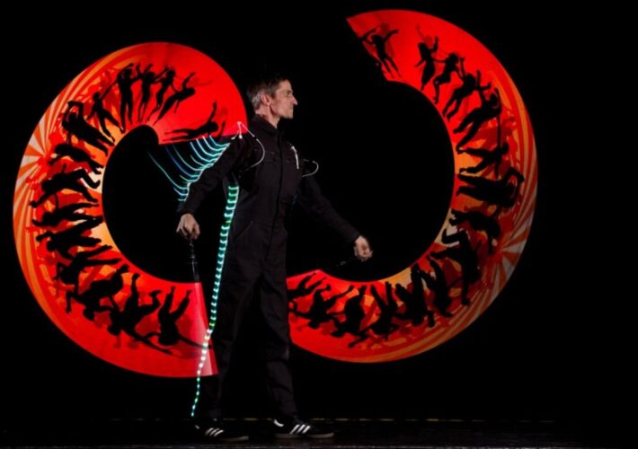 justnonstop Leuchtshow Lichtshow