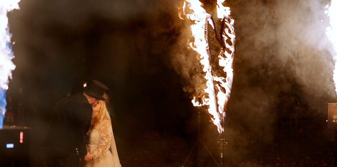 Hochzeitsfeuershow Herz